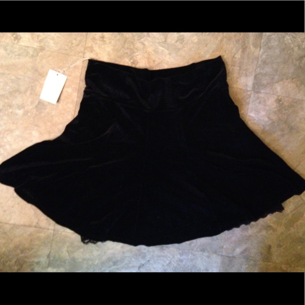 NWT "Only Hearts" Black Skirt